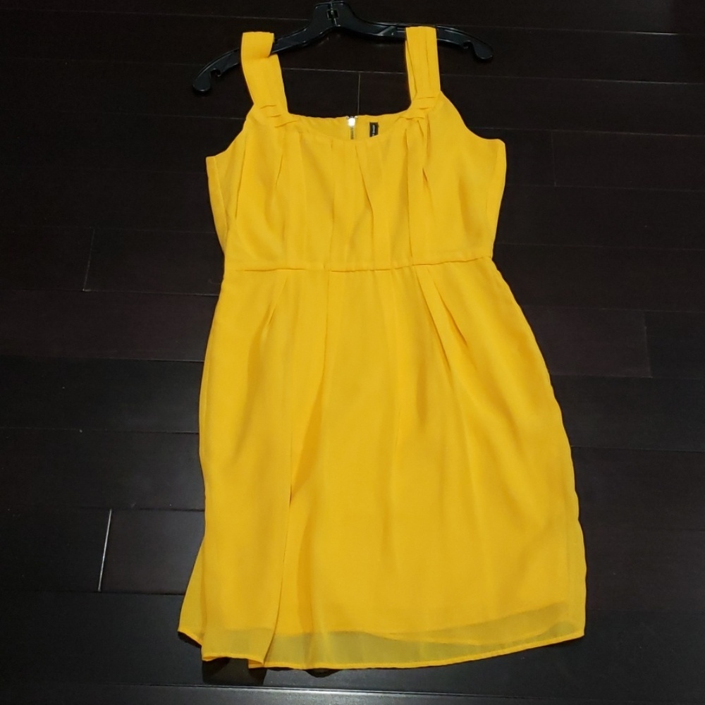 NWOT W118 yellow dress
